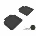 3D Maxpider HONDA ACCORD 2008-2012 SDN KAGU BLACK R2 Floor Mat L1HD00821509